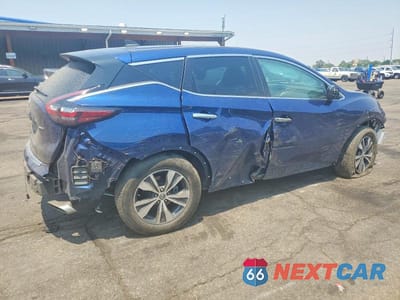 Trzecie zdjęcie samochodu z tyłu: 2022 NISSAN MURANO S VIN:5N1AZ2AS6NC128136 - miniatura
