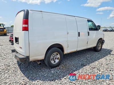 Trzecie zdjęcie samochodu z tyłu: 2016 GMC SAVANA 2500 CARGO DELIVERY VAN VIN:1GTW7AFF1G1275954 - miniatura