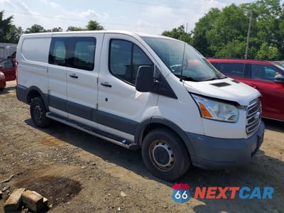 Czwarte zdjęcie samochodu z boku: 2015 FORD TRANSIT T-250 VIN:1FTNR1ZM6FKA56383 - miniatura