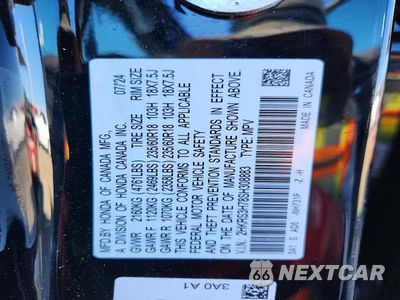Zdjęcie 13 z 13 samochodu: 2025 HONDA CR-V EXL VIN:2HKRS3H78SH308883 - miniatura