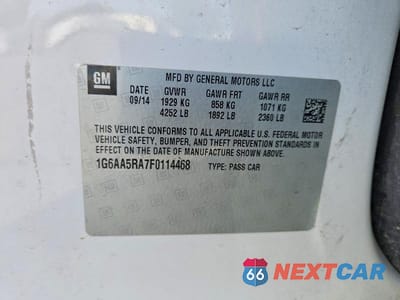 Zdjęcie 13 z 13 samochodu: 2015 CADILLAC ATS VIN:1G6AA5RA7F0114468 - miniatura