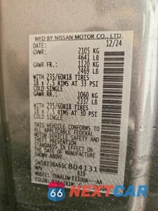 Zdjęcie 13 z 13 samochodu: 2025 NISSAN ROGUE SV VIN:5N1BT3BA6SC804131 - miniatura