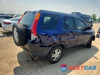 Trzecie zdjęcie samochodu z tyłu: 2004 HONDA CR-V EX VIN:JHLRD78854C038796 - miniatura