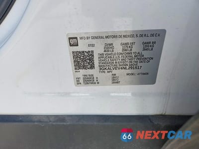 Zdjęcie 13 z 13 samochodu: 2022 GMC TERRAIN SLT VIN:3GKALVEV4NL291517 - miniatura
