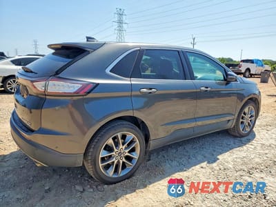 Trzecie zdjęcie samochodu z tyłu: 2015 FORD EDGE TITANIUM VIN:2FMTK4K91FBB15011 - miniatura