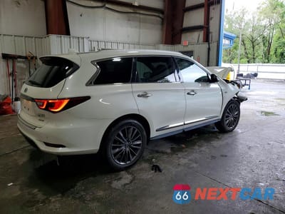 Trzecie zdjęcie samochodu z tyłu: 2020 INFINITI QX60 LUXE VIN:5N1DL0MM0LC524267 - miniatura