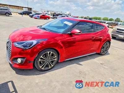 2016 HYUNDAI VELOSTER TURBO KMHTC6AE4GU260238 - główne zdjęcie licytacji z USA - miniatura