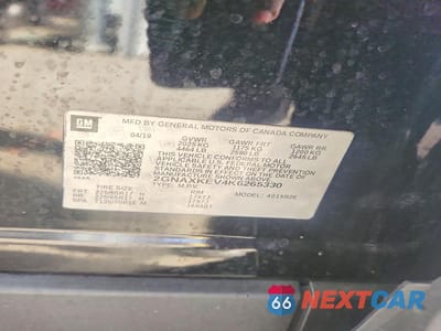 Zdjęcie 13 z 13 samochodu: 2019 CHEVROLET EQUINOX LT VIN:2GNAXKEV4K6265330 - miniatura