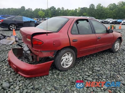 Trzecie zdjęcie samochodu z tyłu: 1998 CHEVROLET CAVALIER VIN:1G1JC5241W7207658 - miniatura