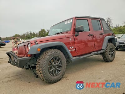 2008 JEEP WRANGLER UNLIMITED X 1J4GA39198L615840 - główne zdjęcie licytacji z USA - miniatura