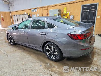 Drugie zdjęcie samochodu z przodu: 2022 HONDA INSIGHT EX VIN:19XZE4F52NE009641 - miniatura