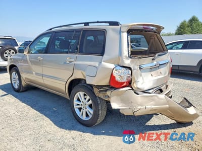 Drugie zdjęcie samochodu z przodu: 2006 TOYOTA HIGHLANDER HYBRID VIN:JTEEW21A960031484 - miniatura