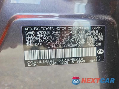 Zdjęcie 12 z 12 samochodu: 2025 LEXUS IS 350 F SPORT DESIGN VIN:JTHBZ1B20S5089138 - miniatura
