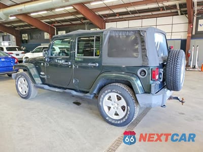 Drugie zdjęcie samochodu z przodu: 2010 JEEP WRANGLER UNLIMITED SAHARA VIN:1J4BA5H17AL167899 - miniatura