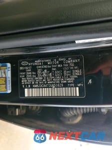 Zdjęcie 13 z 13 samochodu: 2018 HYUNDAI TUCSON SEL VIN:KM8J3CA47JU651629 - miniatura