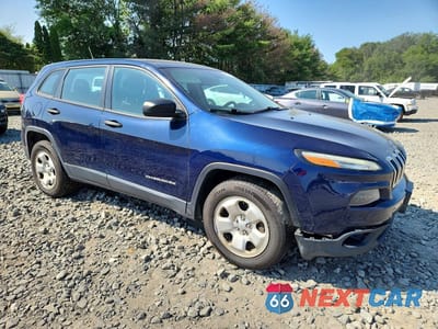 Czwarte zdjęcie samochodu z boku: 2016 JEEP CHEROKEE SPORT VIN:1C4PJMAB1GW117712 - miniatura
