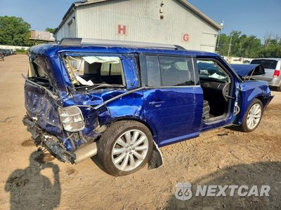 Trzecie zdjęcie samochodu z tyłu: 2013 FORD FLEX SEL VIN:2FMGK5C89DBD29447 - miniatura