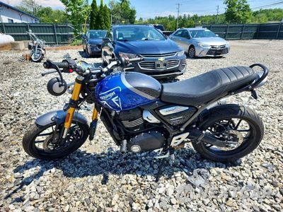 Trzecie zdjęcie samochodu z tyłu: 2025 TRIUMPH MOTORCYCLE SPEED 400 VIN:SMTT127Y2SNA30628 - miniatura