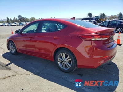 Drugie zdjęcie samochodu z przodu: 2018 HYUNDAI ELANTRA VALUE EDITION VIN:KMHD84LF1JU577692 - miniatura