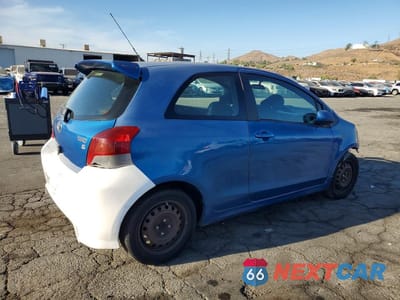 Trzecie zdjęcie samochodu z tyłu: 2009 TOYOTA YARIS S VIN:JTDJT903395235793 - miniatura