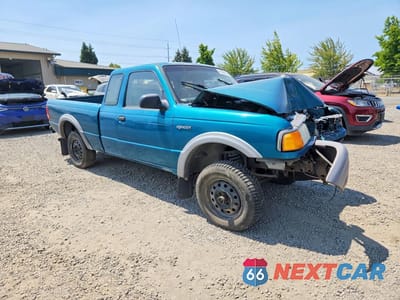 Czwarte zdjęcie samochodu z boku: 1997 FORD RANGER SUPER CAB VIN:1FTCR15X7VPA10781 - miniatura