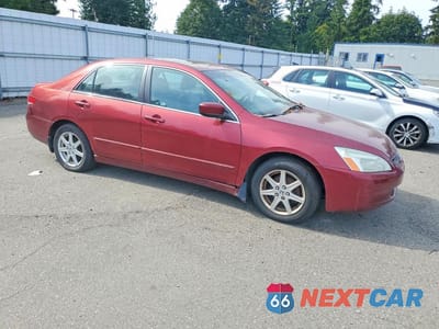 Czwarte zdjęcie samochodu z boku: 2003 HONDA ACCORD EX VIN:1HGCM66823A065319 - miniatura