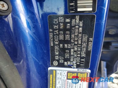 Zdjęcie 12 z 12 samochodu: 2017 KIA FORTE LX VIN:3KPFK4A70HE139927 - miniatura