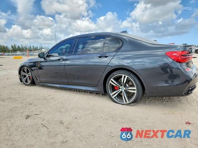 Drugie zdjęcie samochodu z przodu: 2019 BMW 740 I VIN:WBA7E2C56KB217432 - miniatura