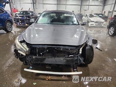 Piąte zdjęcie samochodu w środku: 2018 INFINITI Q50 3.0T LUXE VIN:JN1EV7AR2JM443003 - miniatura