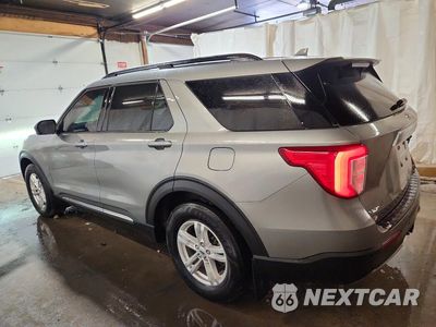 Drugie zdjęcie samochodu z przodu: 2020 FORD EXPLORER XLT VIN:1FMSK8DH4LGC40788 - miniatura