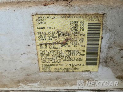 Zdjęcie 12 z 12 samochodu: 2013 NISSAN FRONTIER S VIN:1N6AD0ER7DN740201 - miniatura