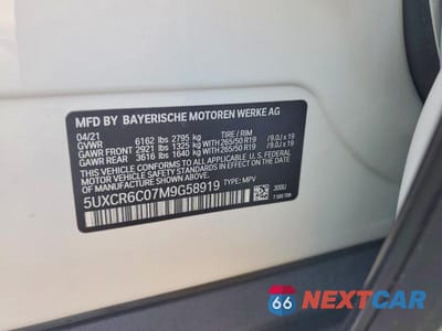 Zdjęcie 13 z 13 samochodu: 2021 BMW X5 XDRIVE40I VIN:5UXCR6C07M9G58919 - miniatura