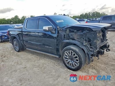 Czwarte zdjęcie samochodu z boku: 2024 GMC SIERRA K1500 DENALI ULTIMATE VIN:1GTUUHEL0RZ352236 - miniatura