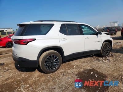 Trzecie zdjęcie samochodu z tyłu: 2023 CHEVROLET TRAVERSE RS VIN:1GNEVJKW8PJ264500 - miniatura
