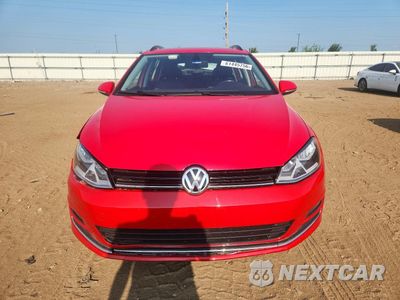Piąte zdjęcie samochodu w środku: 2017 VOLKSWAGEN GOLF SPORTWAGEN S VIN:3VWC17AU8HM506850 - miniatura