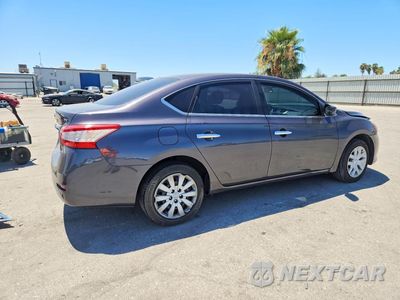 Trzecie zdjęcie samochodu z tyłu: 2014 NISSAN SENTRA SV VIN:3N1AB7AP5EL674158 - miniatura