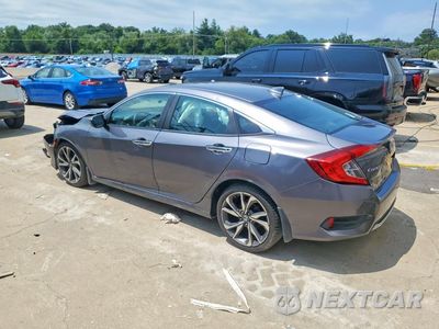 Drugie zdjęcie samochodu z przodu: 2019 HONDA CIVIC TOURING VIN:19XFC1F93KE002820 - miniatura