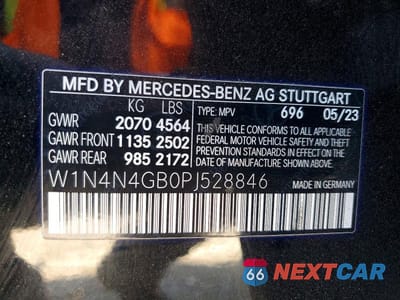 Zdjęcie 14 z 14 samochodu: 2023 MERCEDES-BENZ GLA 250 VIN:W1N4N4GB0PJ528846 - miniatura
