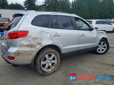 Trzecie zdjęcie samochodu z tyłu: 2008 HYUNDAI SANTA FE SE VIN:5NMSH73E78H223312 - miniatura