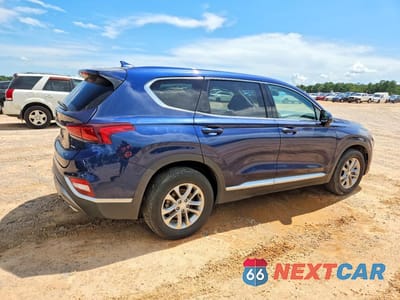 Trzecie zdjęcie samochodu z tyłu: 2020 HYUNDAI SANTA FE SEL VIN:5NMS3CAD9LH255852 - miniatura