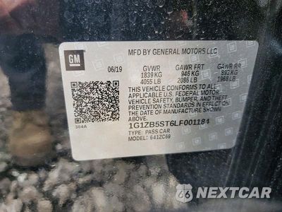 Zdjęcie 12 z 12 samochodu: 2020 CHEVROLET MALIBU LS VIN:1G1ZB5ST6LF001184 - miniatura