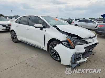 Czwarte zdjęcie samochodu z boku: 2021 TOYOTA COROLLA SE VIN:JTDS4MCE0MJ068813 - miniatura