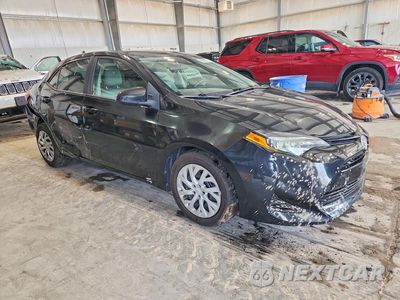 Czwarte zdjęcie samochodu z boku: 2019 TOYOTA COROLLA LE VIN:2T1BURHE7KC229365 - miniatura