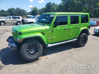 2018 JEEP WRANGLER UNLIMITED SAHARA 1C4HJXEG3JW257196 - główne zdjęcie licytacji z USA - miniatura