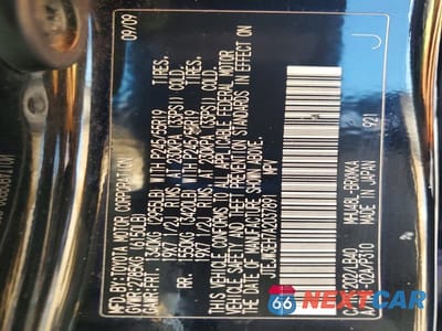 Zdjęcie 13 z 13 samochodu: 2010 TOYOTA HIGHLANDER HYBRID LIMITED VIN:JTEJW3EH7A2037891 - miniatura