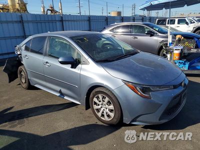 Czwarte zdjęcie samochodu z boku: 2020 TOYOTA COROLLA LE VIN:JTDEPRAE4LJ115618 - miniatura