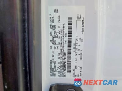 Zdjęcie 12 z 12 samochodu: 2019 FORD F150 SUPER CAB VIN:1FTEX1EP4KFA26095 - miniatura