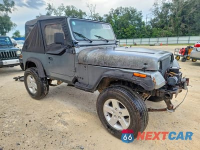 Czwarte zdjęcie samochodu z boku: 1990 JEEP WRANGLER / YJ VIN:2J4FY29T0LJ509665 - miniatura
