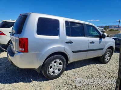 Trzecie zdjęcie samochodu z tyłu: 2012 HONDA PILOT LX VIN:5FNYF3H26CB032529 - miniatura