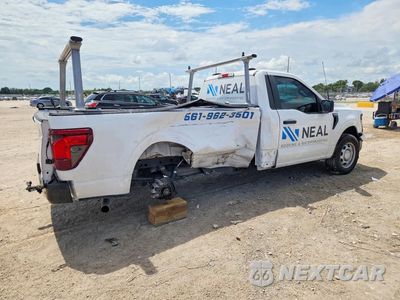 Trzecie zdjęcie samochodu z tyłu: 2024 FORD F150 XL VIN:1FTMF1KP9RKF56311 - miniatura